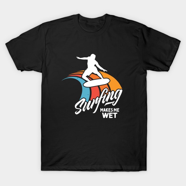 Wet shirt surfing hot sale